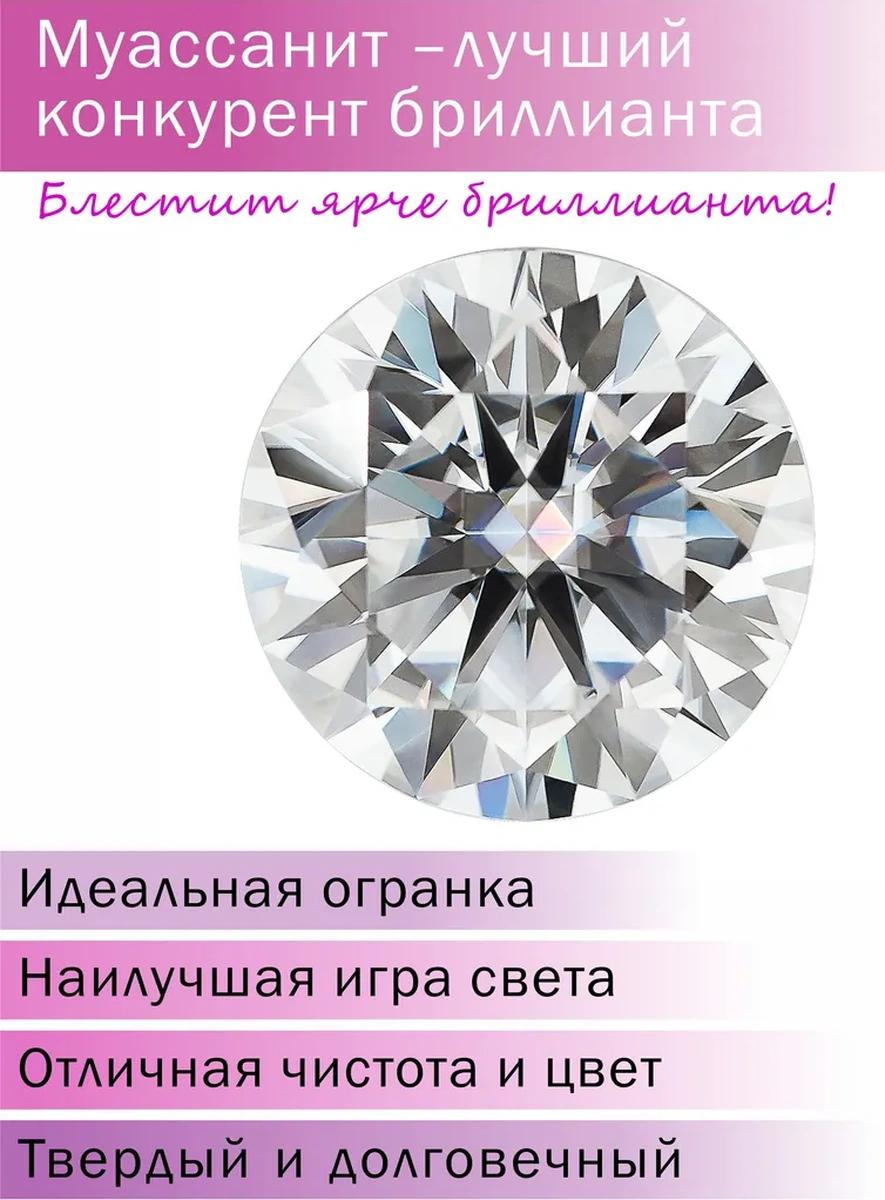 Lair Moissanite Taşlı Gümüş Saç Küpeleri 258711618 beyaz
