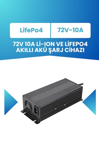 72v Lifepo₄ Batarya İçin 87.6v 10a Uzun Ömürlü Akıllı Şarj Aleti