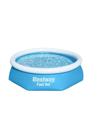 Bestway 57450 Fast Set Çember Şişme Havuz Seti 2.44 M X 61 Cm Mavi