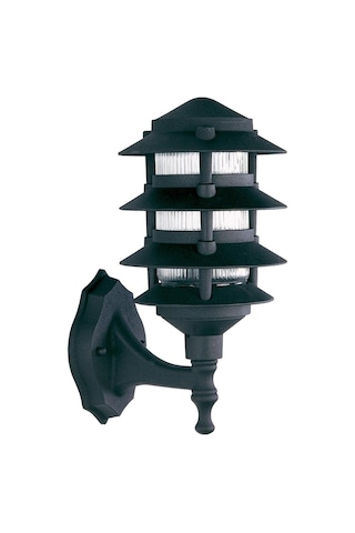 Bahçe Aydınlatma Apliği Aydınlatma Lambası Siyah Rehome Siyah