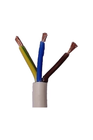 Bakır Kablo 10 Metre Ttr Kablo 3X1 Mm Bakır