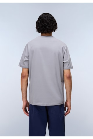 Napapijri S-small Box Ss Erkek T-shirt-31966 Açık Gri
