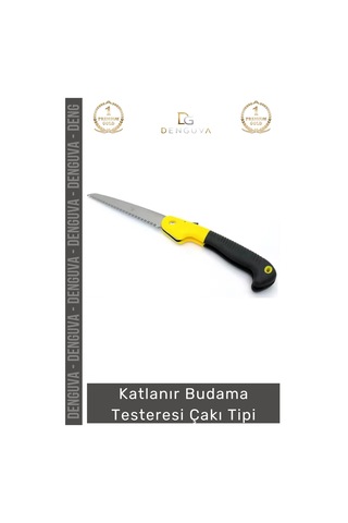 Testere Çelik Keskin Pratik Portatif Güçlü Bahçe 180 Mm Katlanır Budama Testeresi Çakı Tipi