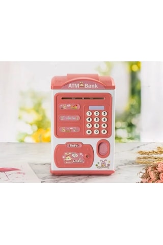Sevimli Tasarımlı Şifreli Atm Kumbara
