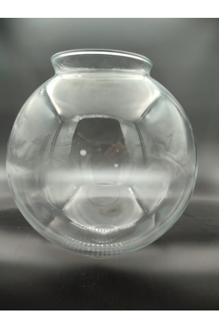 Osmanlı Avize Camı.şeffaf,grifli Çap:20.00cm-yuva:10.00cm Şeffaf