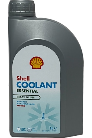 Shell Coolant Essential 4 Mevsimlik Mavi Antifriz 1 Litre 2 Adet