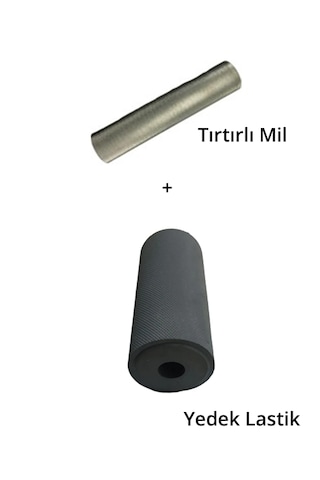 Umur Tutkal Sürme Merdanesi Lastiği Ve Tırtırlı Mil