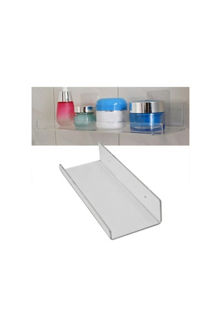 Suntek Akrilik Yüzer Rafı Delikli Dayanıklı Modern Duvara