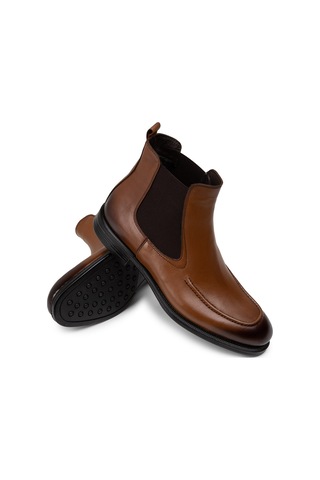 Deery Hakiki Deri Taba Rengi Erkek Chelsea Bot - 01953mtbac01
