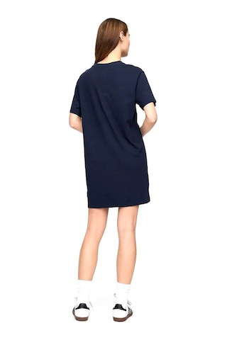 Gap V-frch Logo Tee Dress Kadın Elbıse Lacivert
