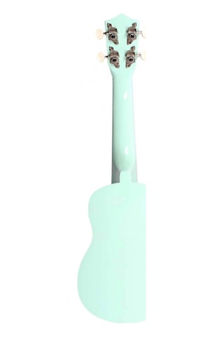 Angel Auk21-csl Soprano Ukulele - Şeffaf Başlangıç - Soprano Boy Şeffaf Parlak Cila, Kaliteli Dişli Burgu Mekanizması, Ihlamur Ağacı Gövde Ölçüler: 21 İnç / 330 Mm Skala