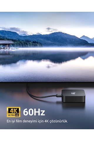 Ugreen Hdmı 4k Cable Male To Male 90 Degree Black 2m, 10173