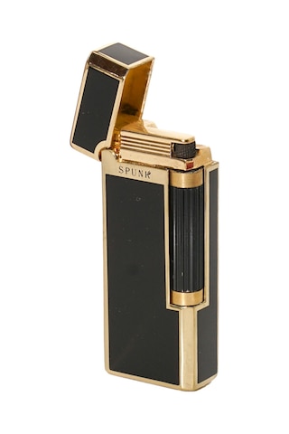 Zenit Taşlı Metal Gümüş/gold Pipo Çakmağı 875621 Diğer