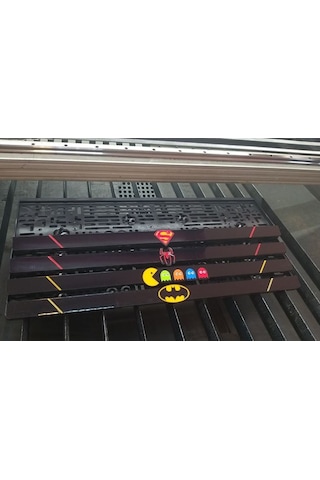 Batman -  3D Lazer Kesim Pleksi Plakalik 536214635 - 2 Adet Kare