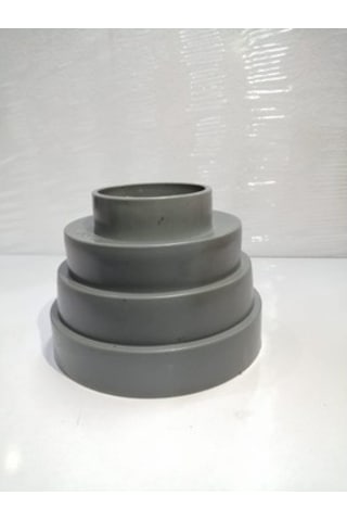Plastik Aspiratör Borusu Dönüştürücü 4 Kademeli Redüksiyon Adaptö