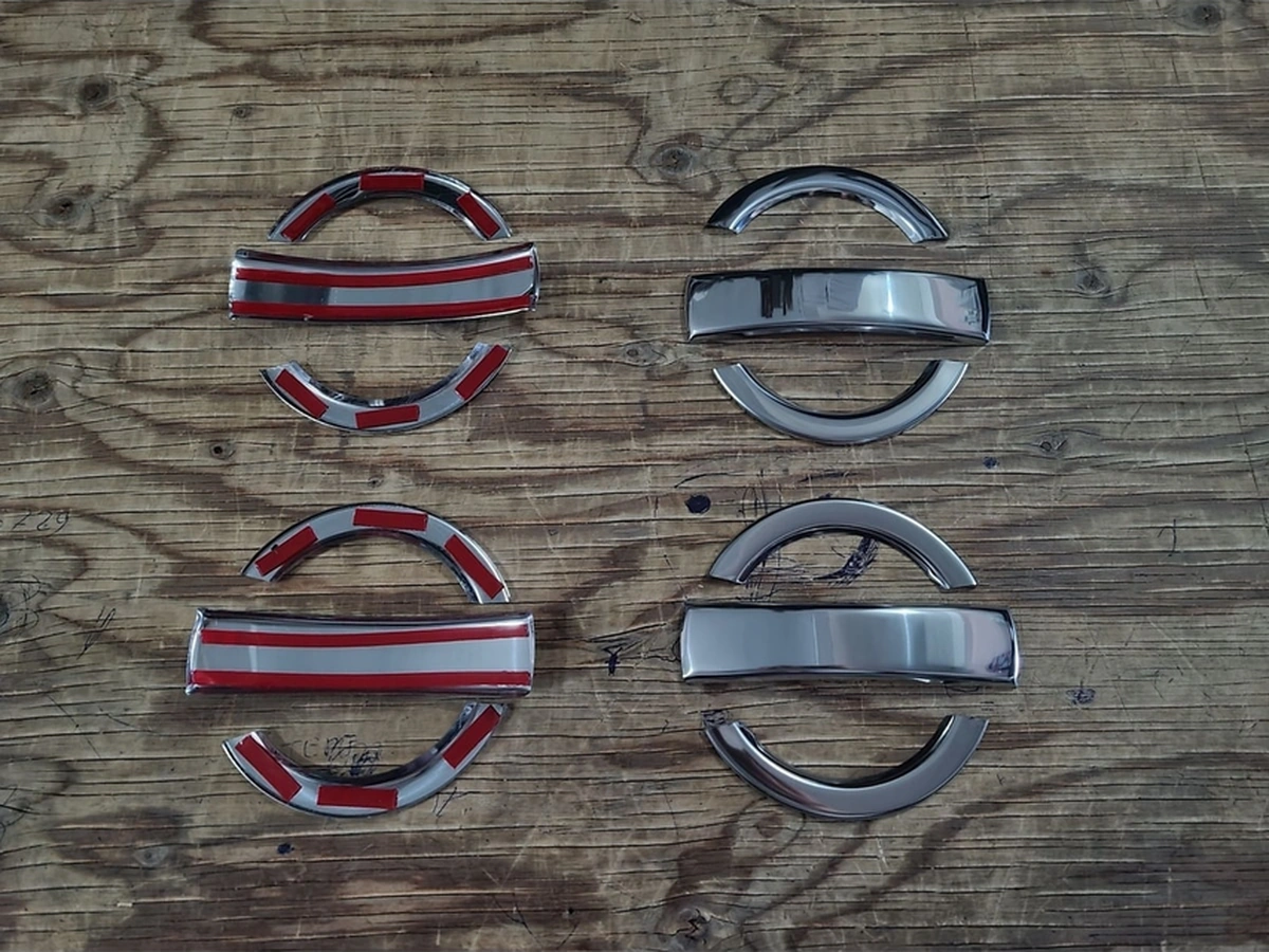 Ueskrom Fiat Doblo 2000-2010 Krom Kapı Kolu 4 Kapı Paslanmaz Çelik