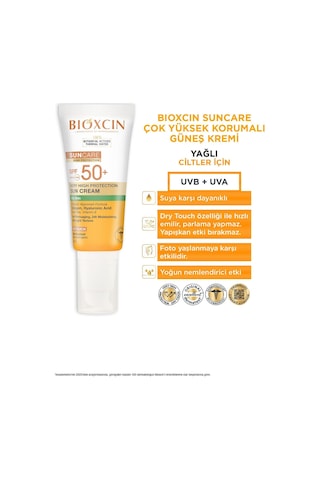 Bioxcin Sun Care Spf 50 Yüz Güneş Kremi 50 ml Karma Yağlı Cilt + Vücut Güneş Spreyi 200 Ml Avantaj Seti