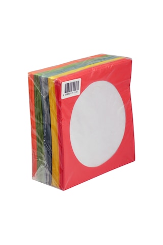 Renkli 80 Gr CD - Dvd Zarfı 100 Lü Pencereli Paket (Kırmızı Sarı Yeşil) Renkli 80 Gr CD - Dvd Zarfı 100 Lü Pencereli Paket (Kırmızı Sarı Yeşil)