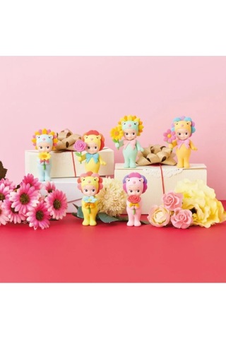 Sonny Angel Flower Gift Serisi Çiçek Sevgiliye & Arkadaşa Hediye Mini Figür Telefon Aksesuarı Araba