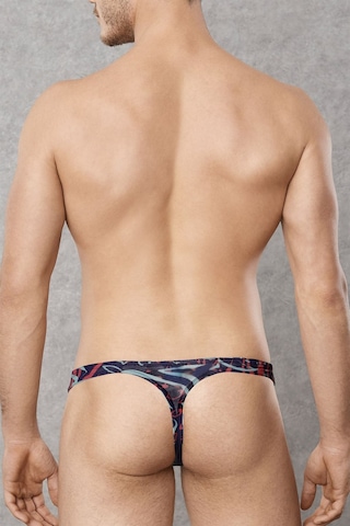 DOREANSE Erkek Zebra Desen String 1406