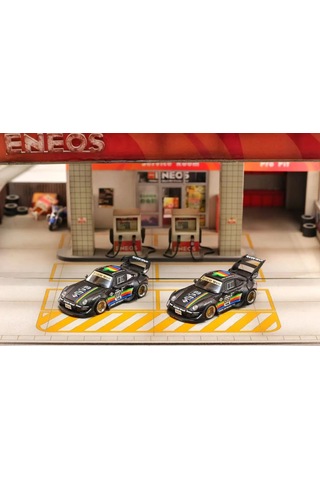 Street Warrior 1/64 Porsche Rwb 993 Black Apple Alloy Car Model Ornaments Limited Edition 167/499