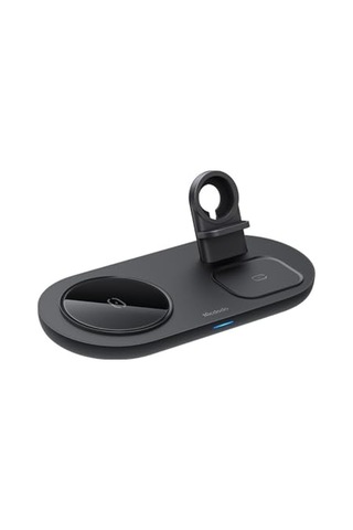 Ayrex Mcdodo Ch-7061 3in1 Manyetik 15w Kablosuz Hızlı Şarj Dock Stand Siyah