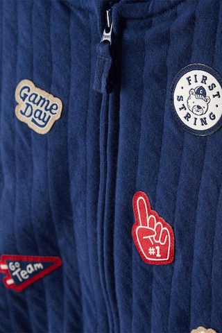 Erkek Bebek Yelekli Set Ctr-1t542110 Mavi