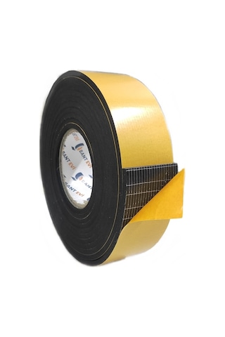 Bant Evi Eva Sünger 3MM Yapışkanlı Kauçuk İzolasyon Bandı 20 MM x 5 M