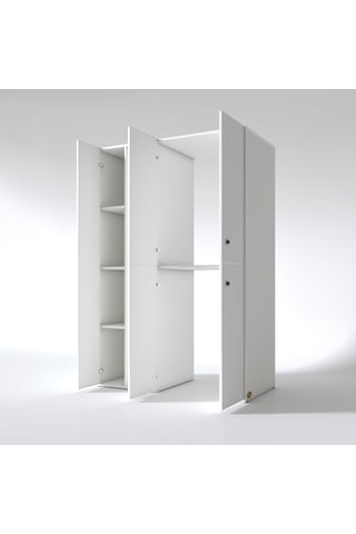 Kenzlife Çamaşır-Kurutma Makinesi Dolabı Kapaklı Yaromira Sol Byz 180*120*60 Banyo Arkalıksız Çok Renkli