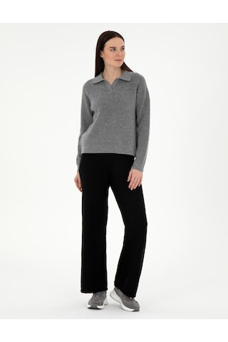 Pierre Cardin Kadın Siyah Pantolon Triko 50290571-vr046 Siyah