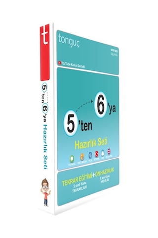 5’Ten 6’Ya Hazırlık Seti Tonguç Akademi