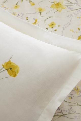 Karaca Home Rosella %100 Pamuk Tek Kişilik Nevresim Takımı Sarı Sarı