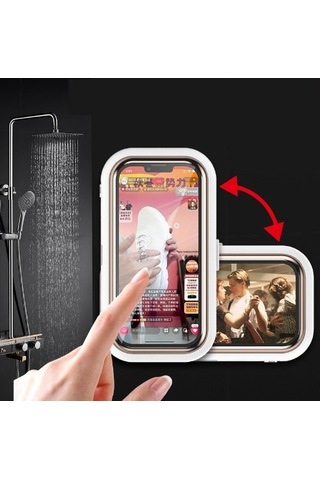 Kenpazar Su Geçirmez Hareketli Telefon Tutucu Stand Siyah