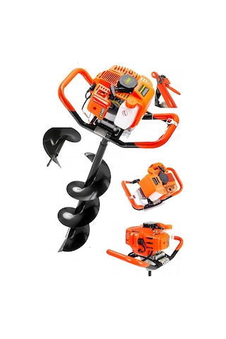 Stilmax STEA990 Benzinli Toprak Burgu Makinesi Fidan Dikme Makinesi