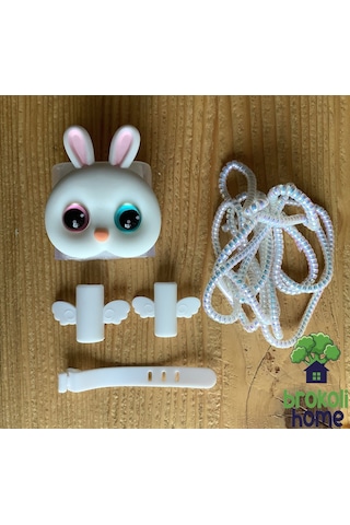 Brokoli Home Apple Uyumlu iPhone 18w/20w Şarj Kılıfı, Şarj Kablosu Örme Diğer