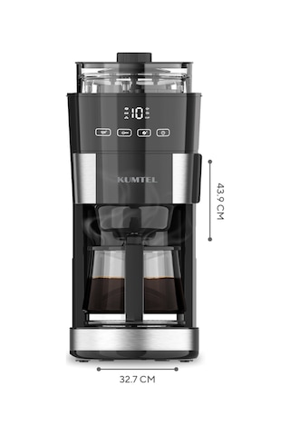 Kumtel HFCM-02 1000 W Dijital Filtre Kahve Makinesi
