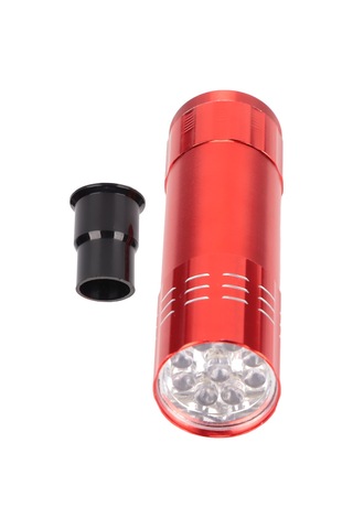 Moveevo Küçük Metal Plastiği Led Soğuk Işık Yumurta Test Cihazı - Kuluçka Gözlem Aleti Pil Dahil Değil