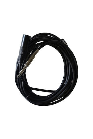 Xlr Erkek - 6.35mm Mono Jack Ses Kablosu 5 Metre Mikrofon Amfi Kablosu Html
