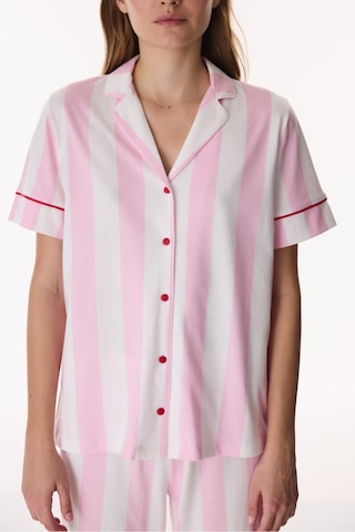 Penti Pembe Happy Mood Gömlek Pantolon Pijama Takımı