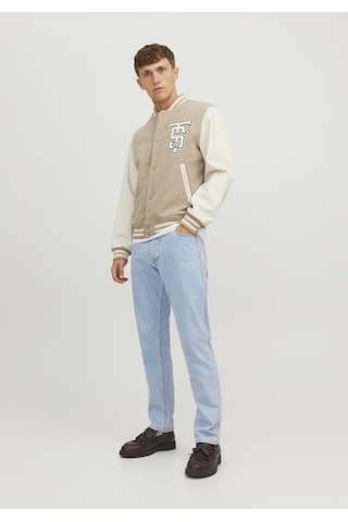 Jack & Jones Erkek Chris 738 Loose Fit Jean 12250231 Blue Denim