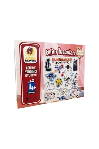 Moon Beavers Bilim İnsanları - 1 Ahşap Eğitici Oyun
