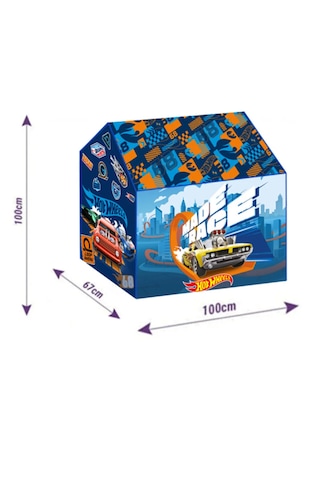 Hot Wheels Lisanslı Oyun Çadırı Mavi