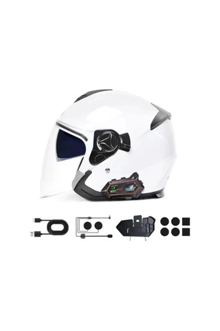 Mey Najmaddin Y20 Max Kablosuz Motosiklet Kask Intercom Najmaddin