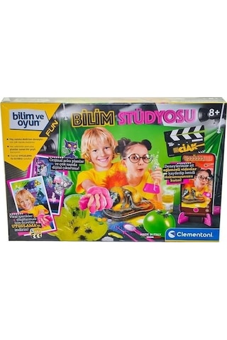Clementoni Bilim Ve Oyun - Bilim Stüdyosu 64472 Lisanslı Ürün