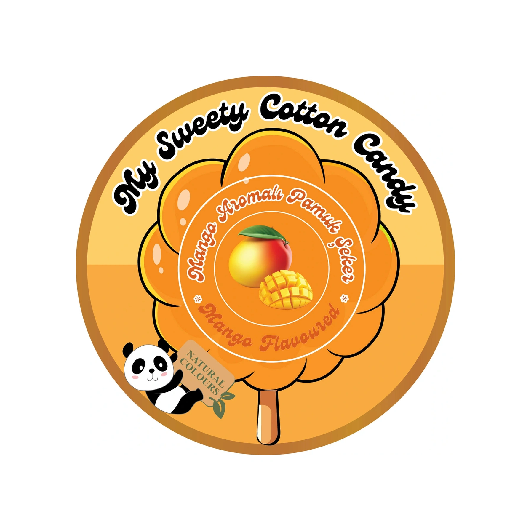 Mango Aromalı Gurme Pamuk Şeker