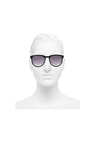 Thentech Mor Cam Yeni Sezon Polarize Unisex Güneş Gözlüğü K122 Siyah