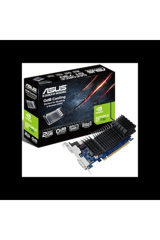 Asus Gt730-sl-2gd5-brk, 2gb, Gddr5, 64bit, 1xd-sub, 1xdvı, 1xhdmı Ekran Kartı