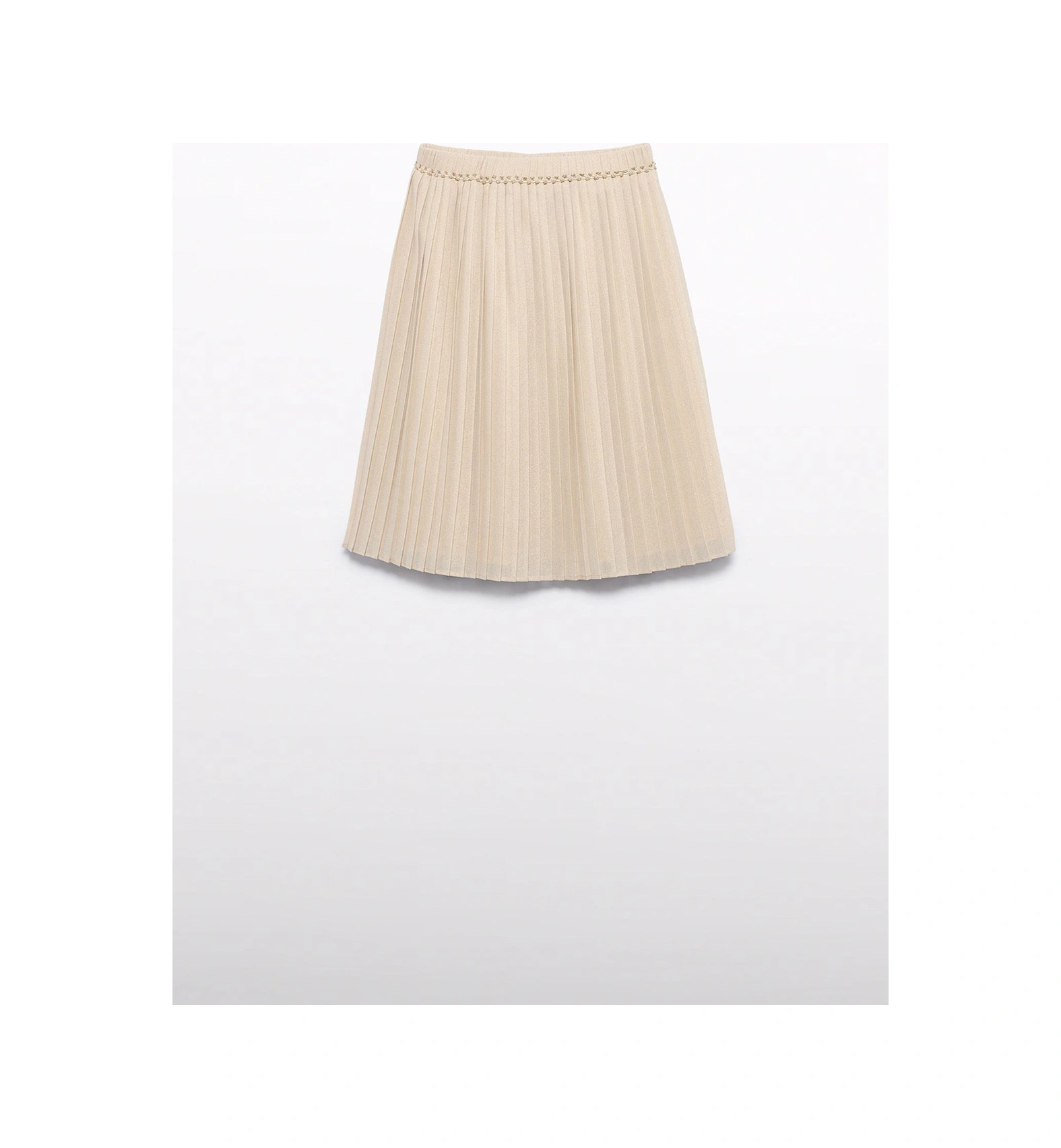 Mayoral Abel&lula Kız Çocuk Pileli Etek Bej