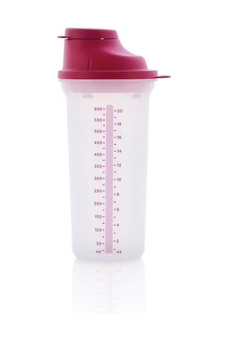 Shaker Karıştırıcı 600 Ml Vişne Çürüğü Sızdırmaz Sporcu İçecek Şişesi No Color