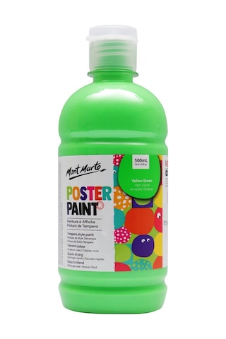 Mm Poster Boyası 500ml - Yellow Green